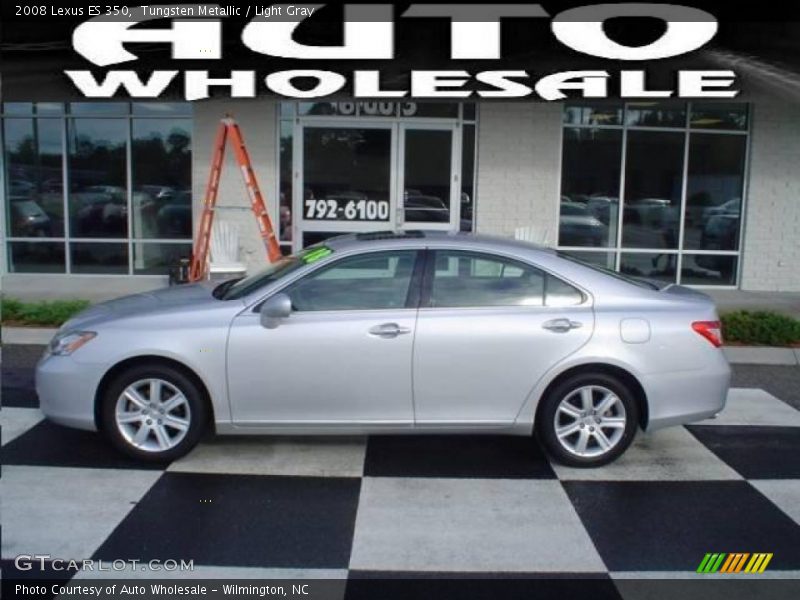 Tungsten Metallic / Light Gray 2008 Lexus ES 350
