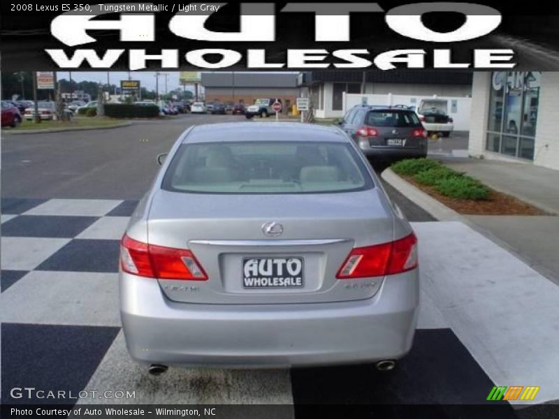 Tungsten Metallic / Light Gray 2008 Lexus ES 350