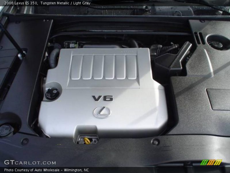 Tungsten Metallic / Light Gray 2008 Lexus ES 350