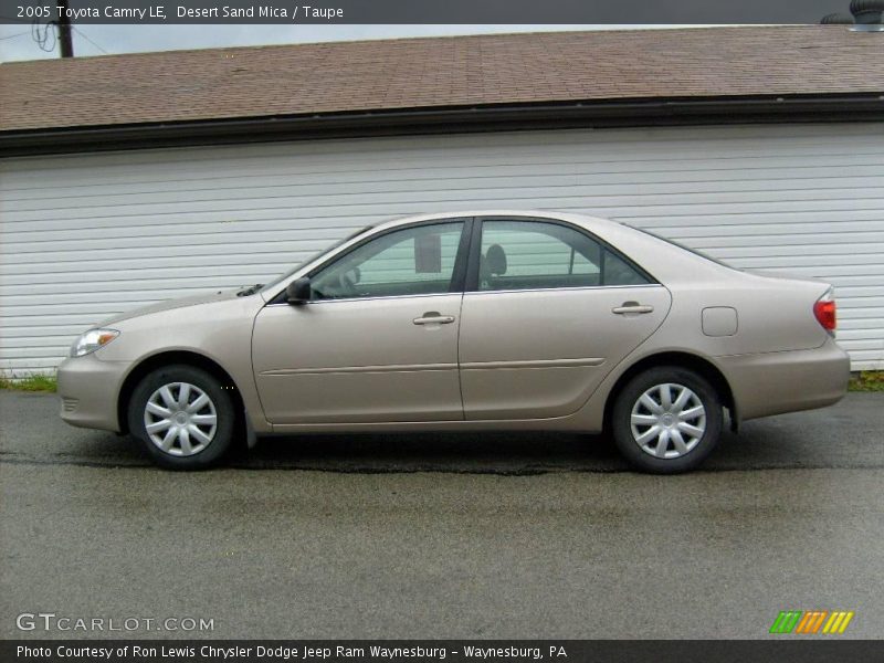 Desert Sand Mica / Taupe 2005 Toyota Camry LE