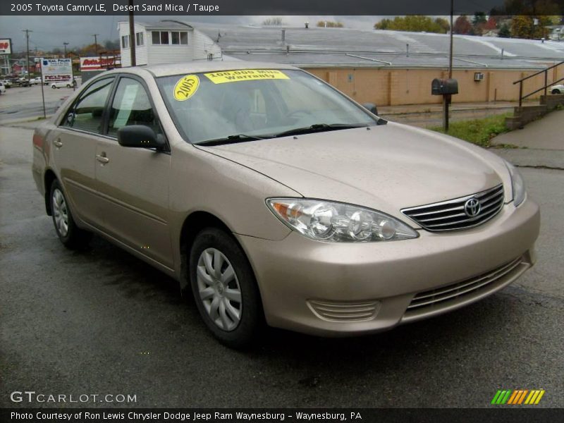 Desert Sand Mica / Taupe 2005 Toyota Camry LE