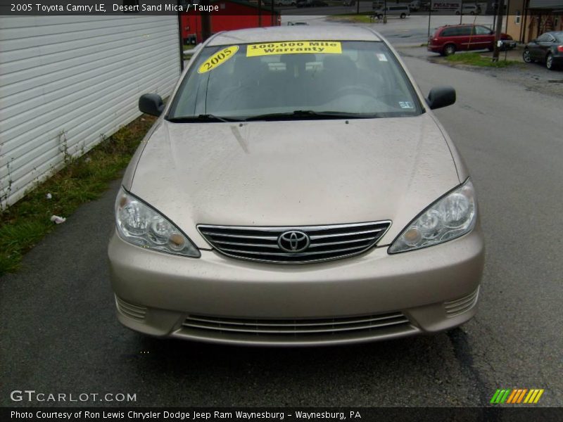 Desert Sand Mica / Taupe 2005 Toyota Camry LE