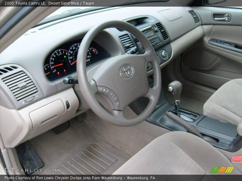 Desert Sand Mica / Taupe 2005 Toyota Camry LE