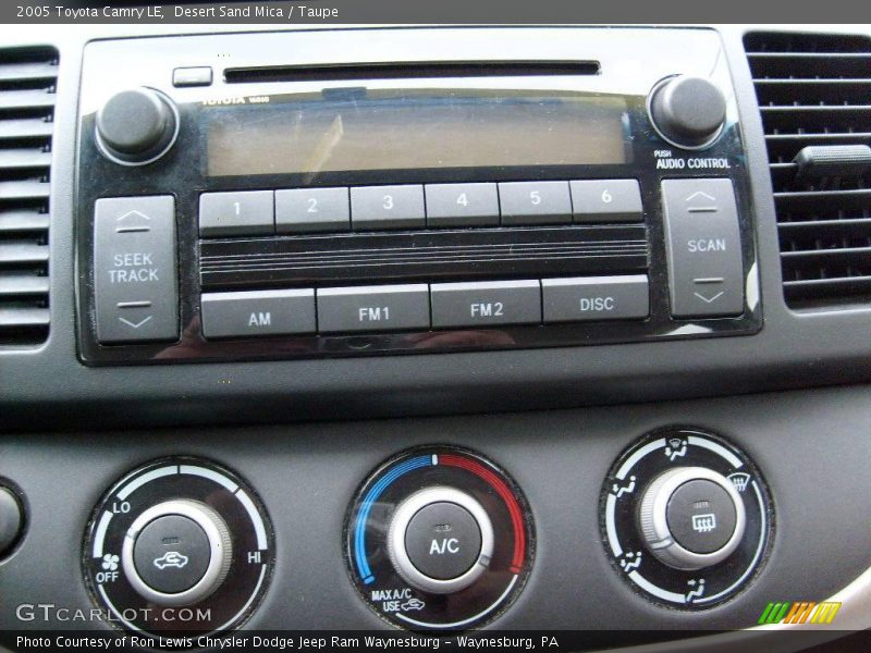 Desert Sand Mica / Taupe 2005 Toyota Camry LE