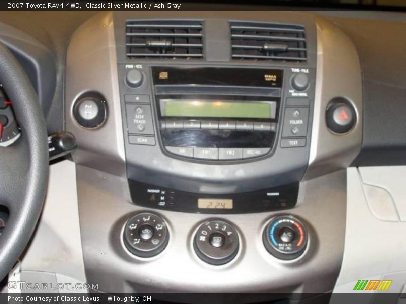 Classic Silver Metallic / Ash Gray 2007 Toyota RAV4 4WD