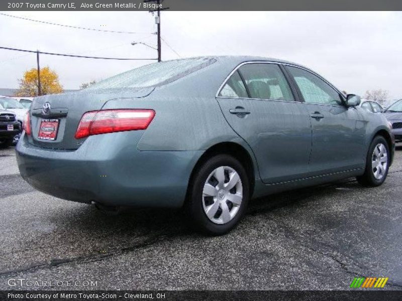 Aloe Green Metallic / Bisque 2007 Toyota Camry LE