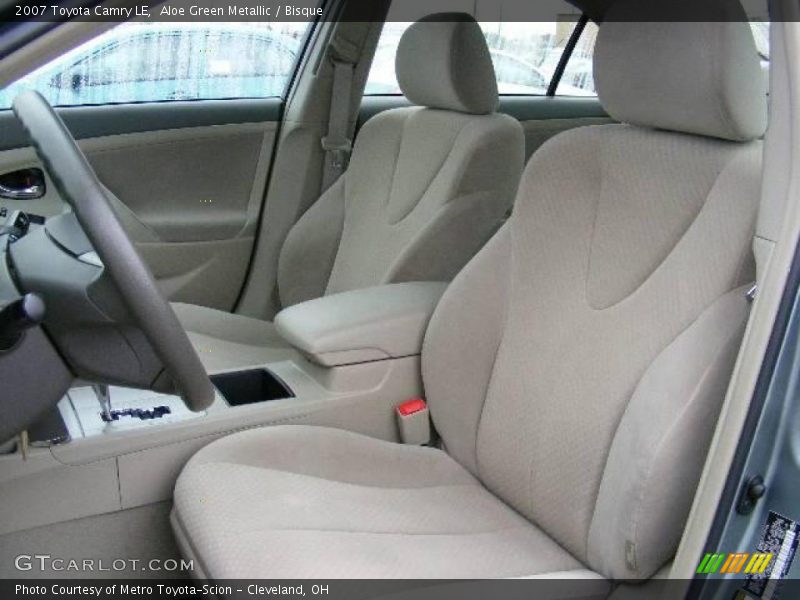 Aloe Green Metallic / Bisque 2007 Toyota Camry LE