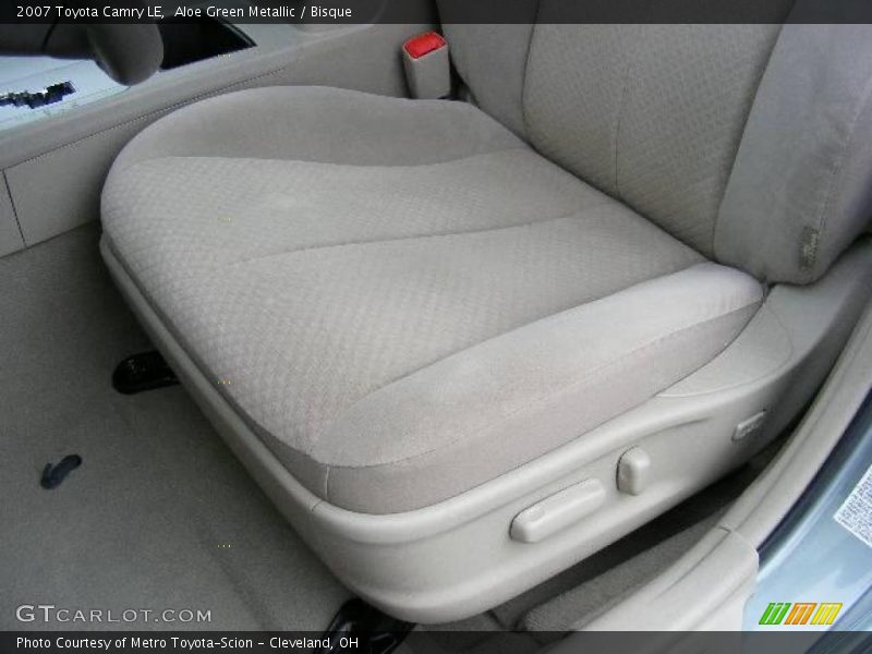 Aloe Green Metallic / Bisque 2007 Toyota Camry LE
