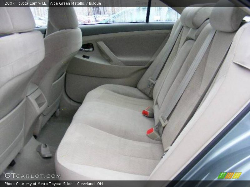Aloe Green Metallic / Bisque 2007 Toyota Camry LE
