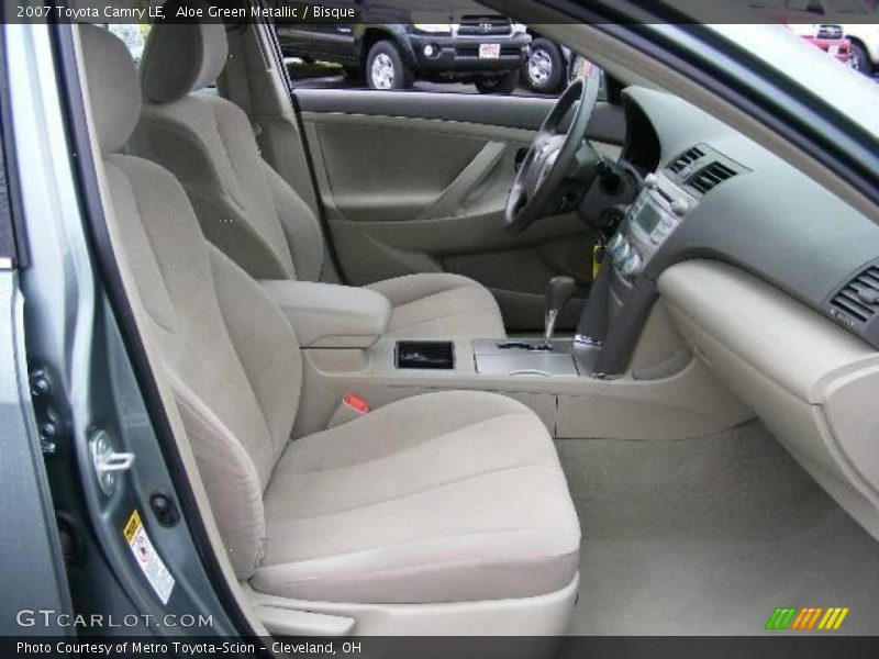 Aloe Green Metallic / Bisque 2007 Toyota Camry LE