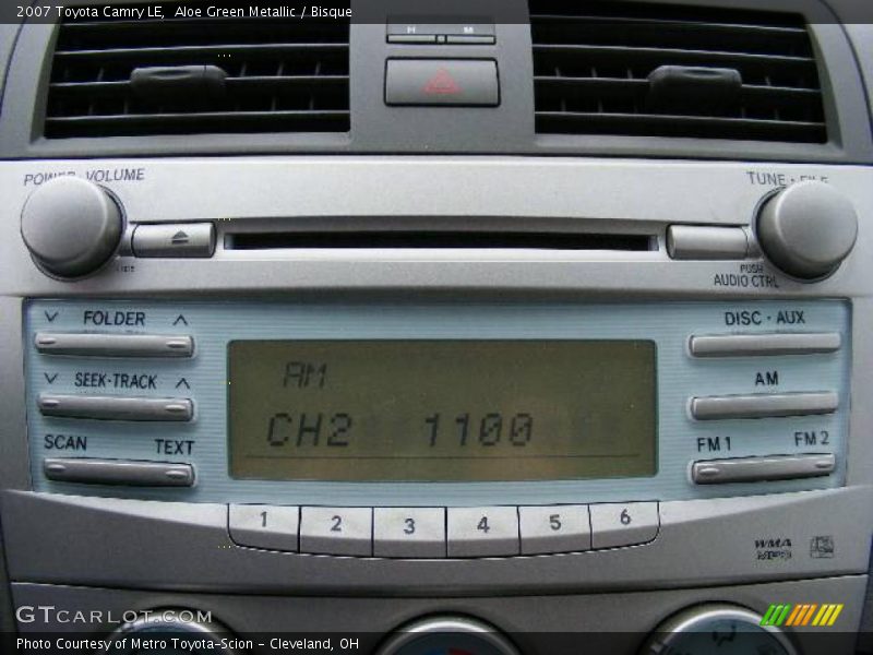 Aloe Green Metallic / Bisque 2007 Toyota Camry LE