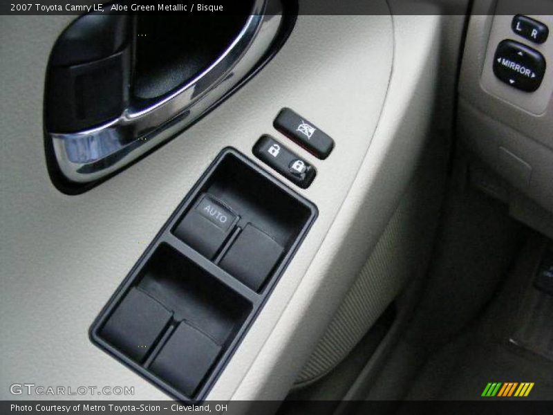 Aloe Green Metallic / Bisque 2007 Toyota Camry LE