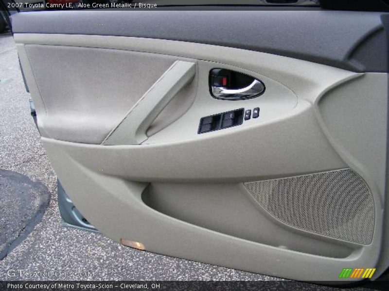 Aloe Green Metallic / Bisque 2007 Toyota Camry LE