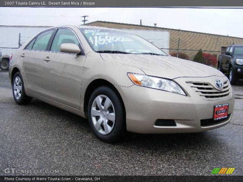 Desert Sand Mica / Bisque 2007 Toyota Camry LE