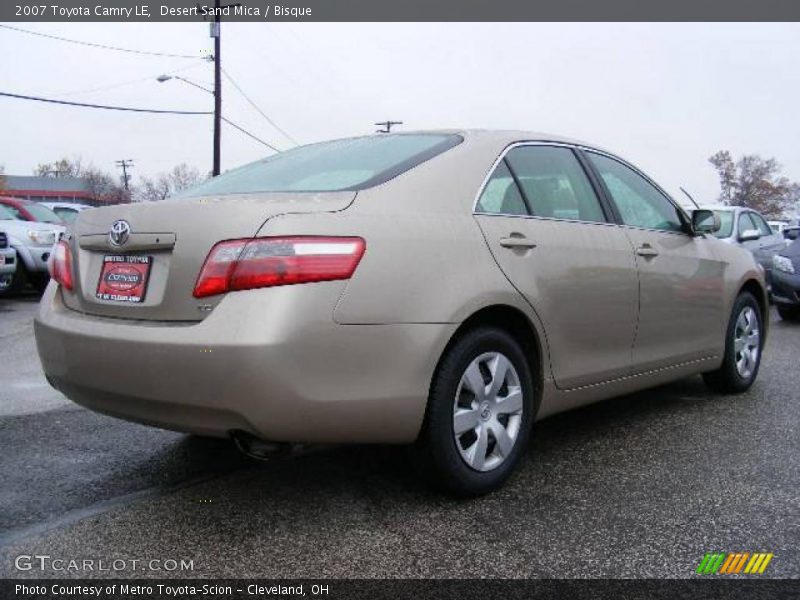 Desert Sand Mica / Bisque 2007 Toyota Camry LE