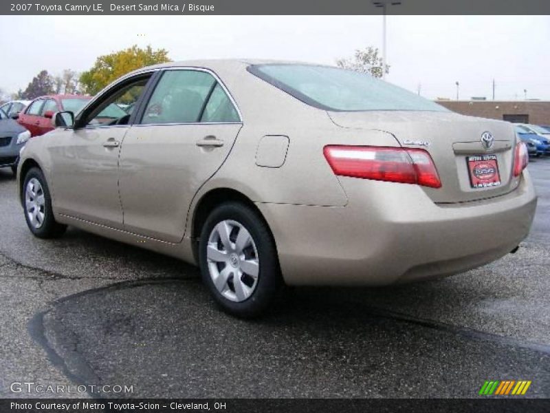 Desert Sand Mica / Bisque 2007 Toyota Camry LE