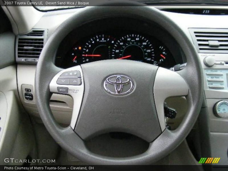 Desert Sand Mica / Bisque 2007 Toyota Camry LE