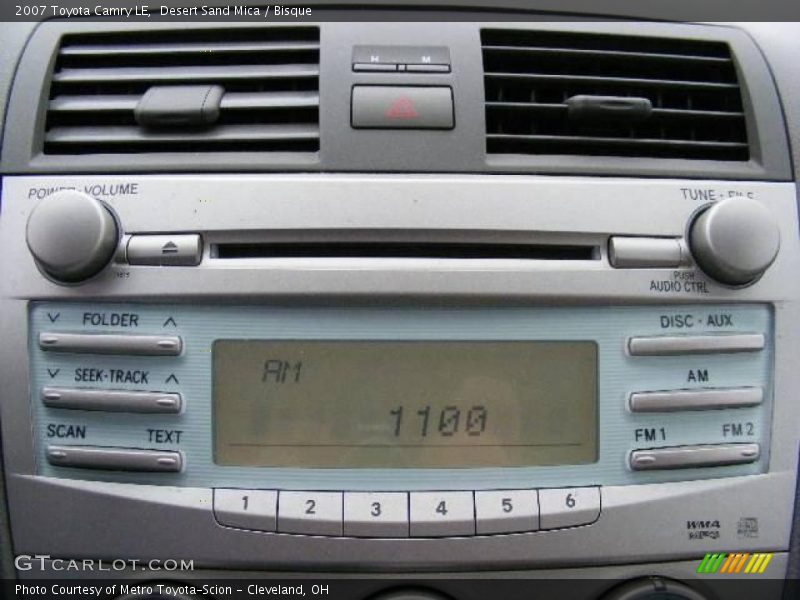 Desert Sand Mica / Bisque 2007 Toyota Camry LE