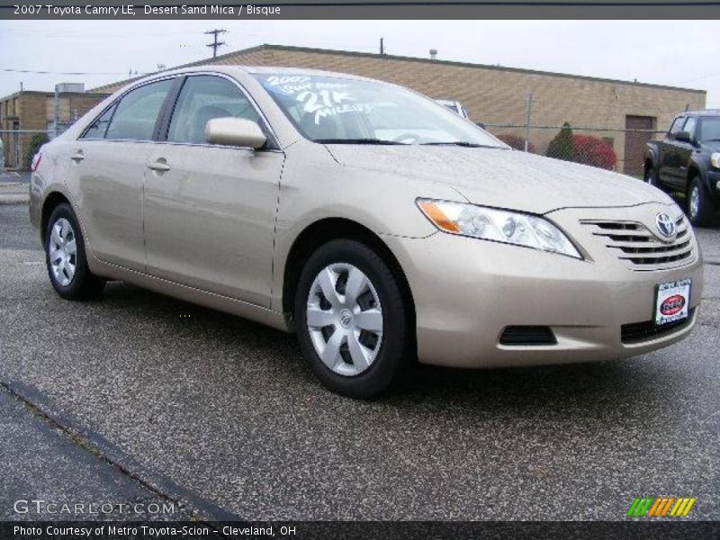 Desert Sand Mica / Bisque 2007 Toyota Camry LE