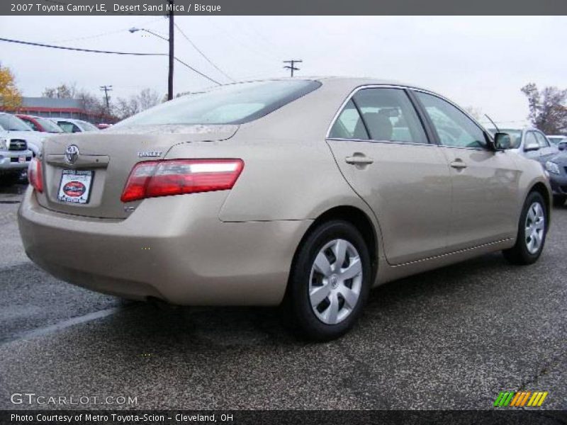 Desert Sand Mica / Bisque 2007 Toyota Camry LE