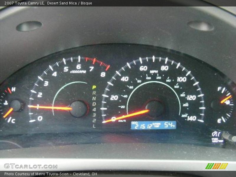 Desert Sand Mica / Bisque 2007 Toyota Camry LE