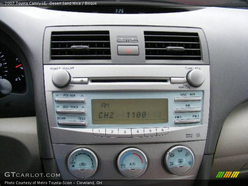 Desert Sand Mica / Bisque 2007 Toyota Camry LE