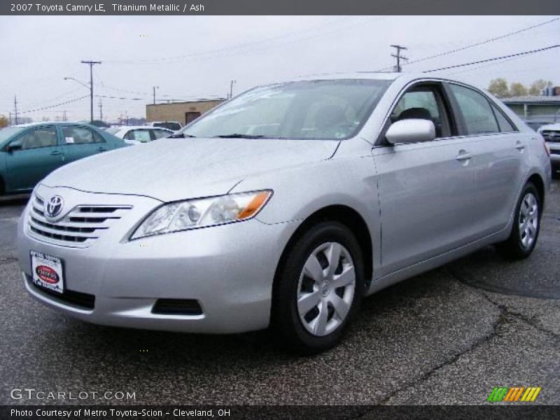 Titanium Metallic / Ash 2007 Toyota Camry LE