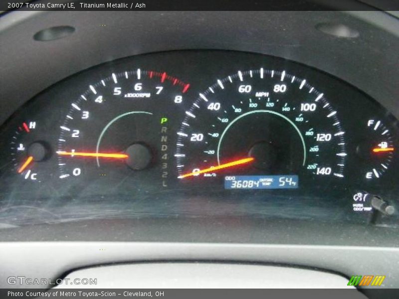 Titanium Metallic / Ash 2007 Toyota Camry LE