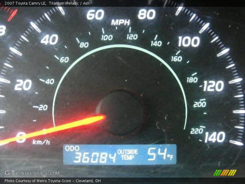 Titanium Metallic / Ash 2007 Toyota Camry LE