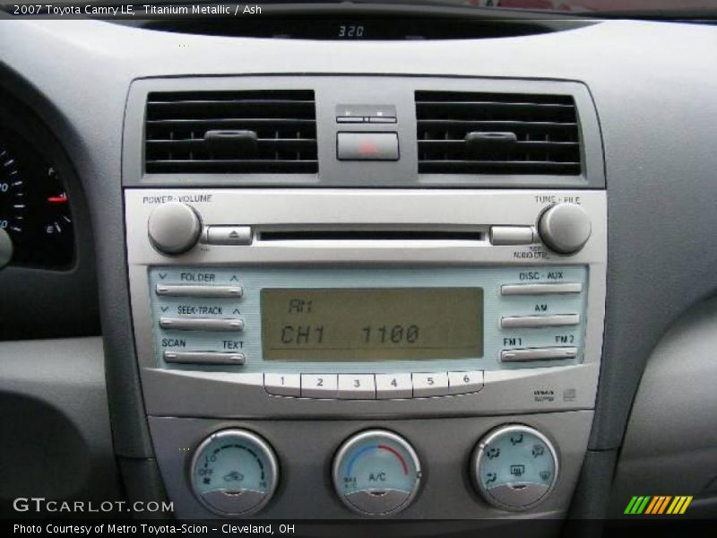 Titanium Metallic / Ash 2007 Toyota Camry LE