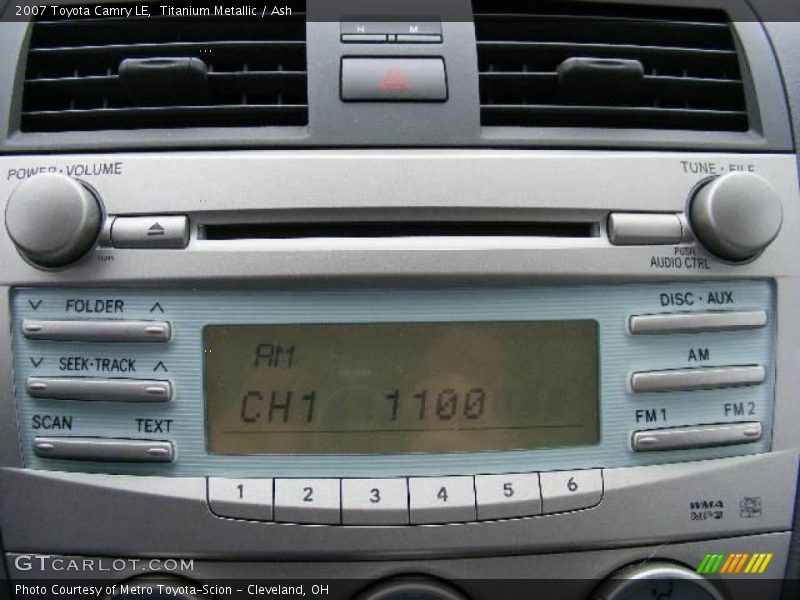Titanium Metallic / Ash 2007 Toyota Camry LE