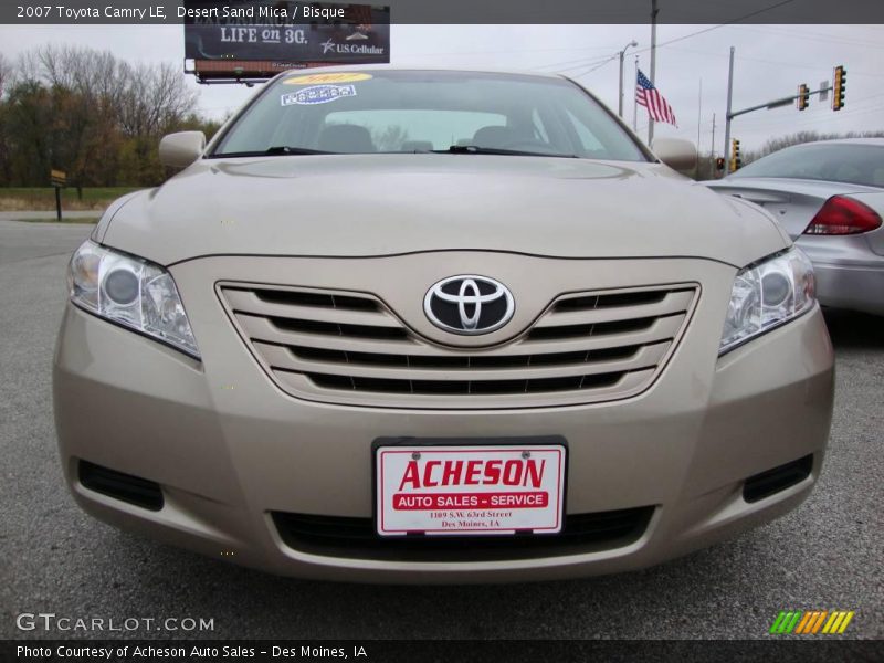 Desert Sand Mica / Bisque 2007 Toyota Camry LE
