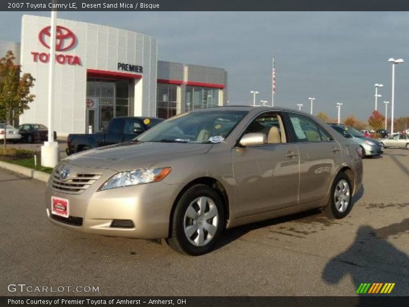 Desert Sand Mica / Bisque 2007 Toyota Camry LE