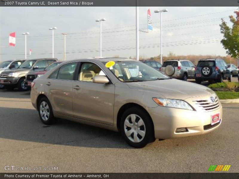 Desert Sand Mica / Bisque 2007 Toyota Camry LE