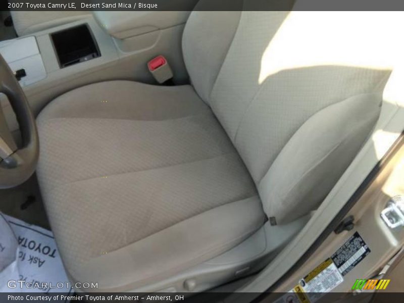 Desert Sand Mica / Bisque 2007 Toyota Camry LE