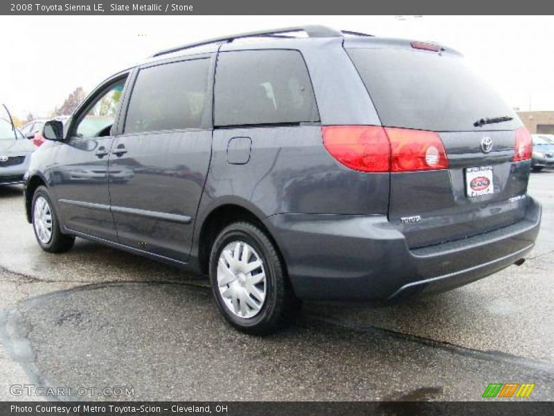 Slate Metallic / Stone 2008 Toyota Sienna LE