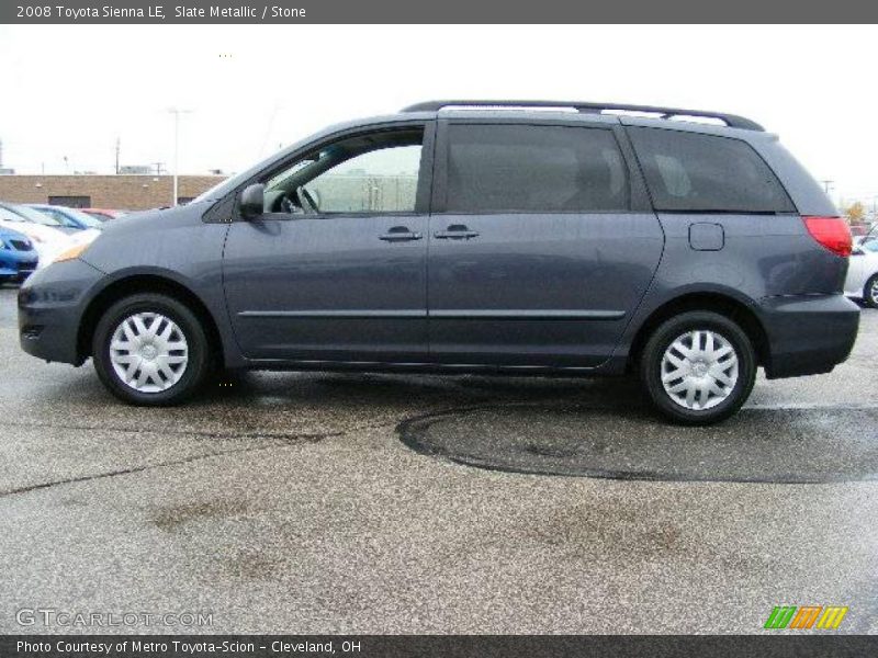 Slate Metallic / Stone 2008 Toyota Sienna LE