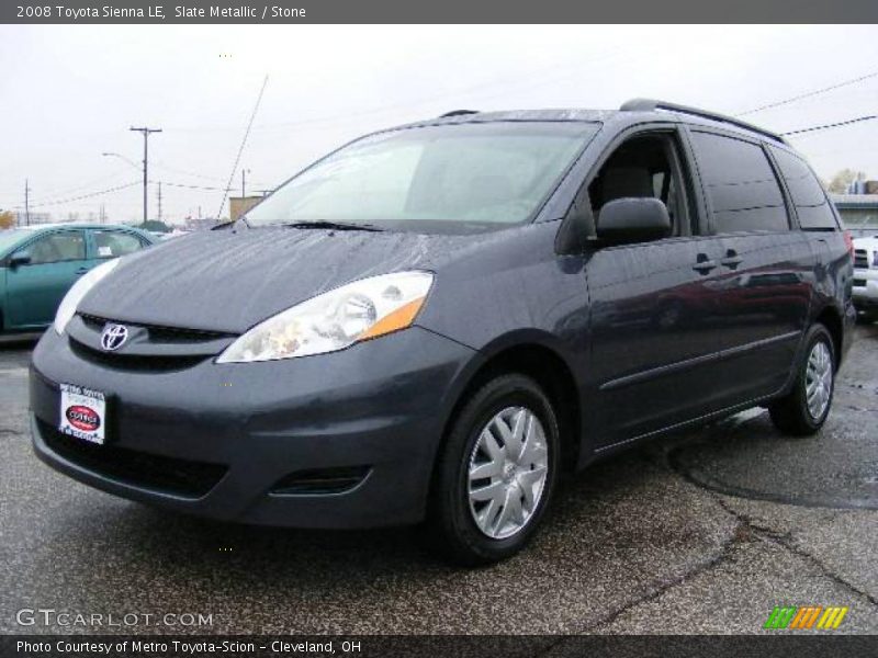 Slate Metallic / Stone 2008 Toyota Sienna LE