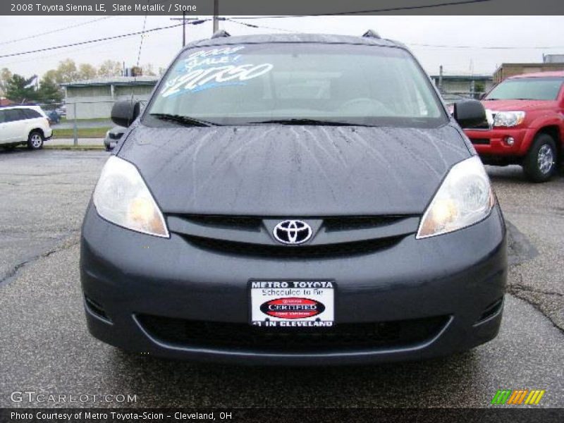 Slate Metallic / Stone 2008 Toyota Sienna LE
