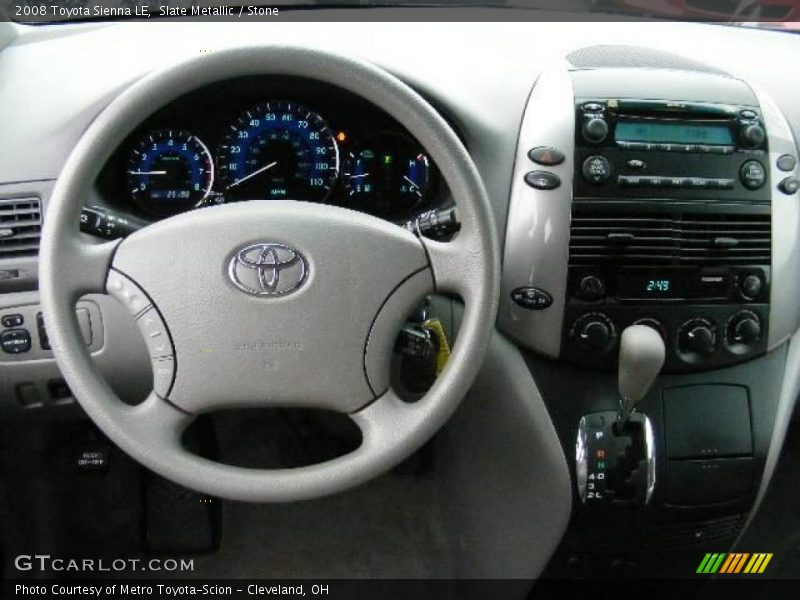 Slate Metallic / Stone 2008 Toyota Sienna LE