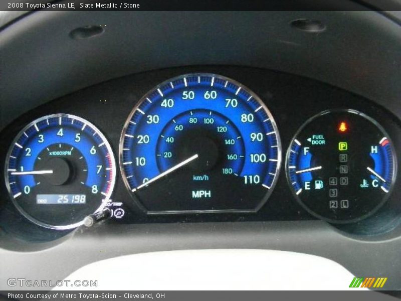 Slate Metallic / Stone 2008 Toyota Sienna LE