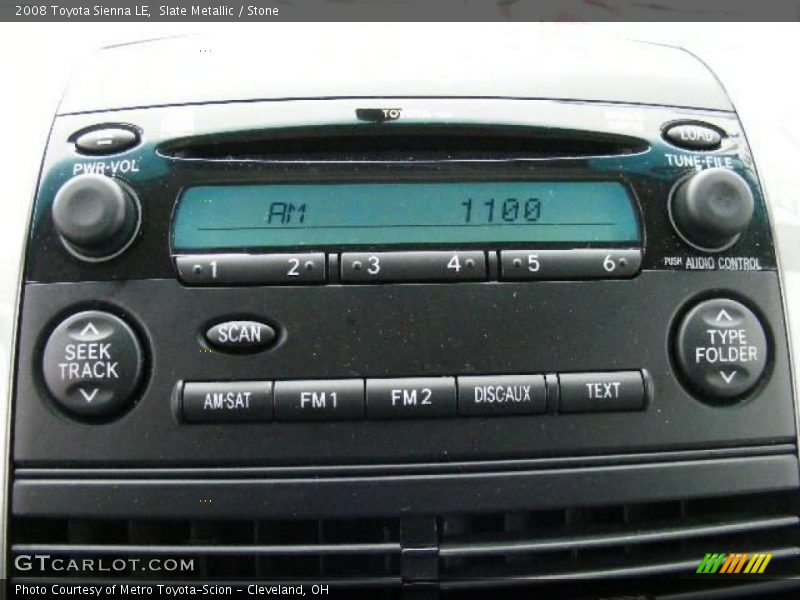 Slate Metallic / Stone 2008 Toyota Sienna LE