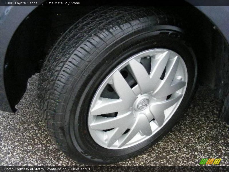 Slate Metallic / Stone 2008 Toyota Sienna LE