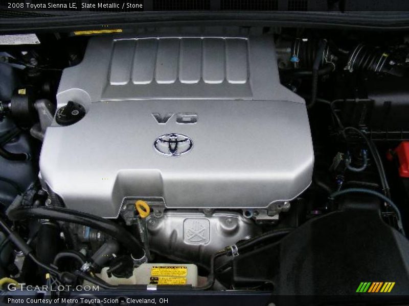 Slate Metallic / Stone 2008 Toyota Sienna LE