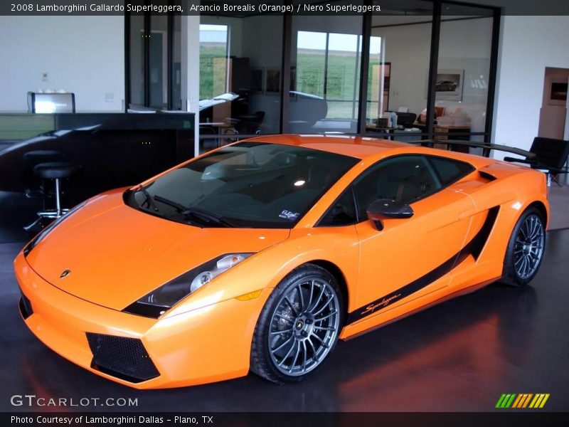 Front 3/4 View of 2008 Gallardo Superleggera