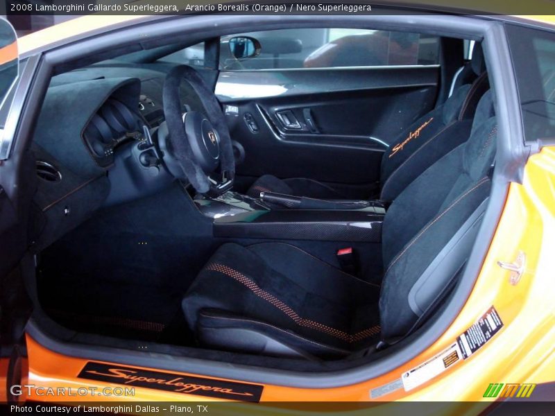 2008 Gallardo Superleggera Nero Superleggera Interior
