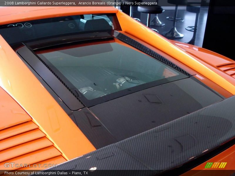 Arancio Borealis (Orange) / Nero Superleggera 2008 Lamborghini Gallardo Superleggera
