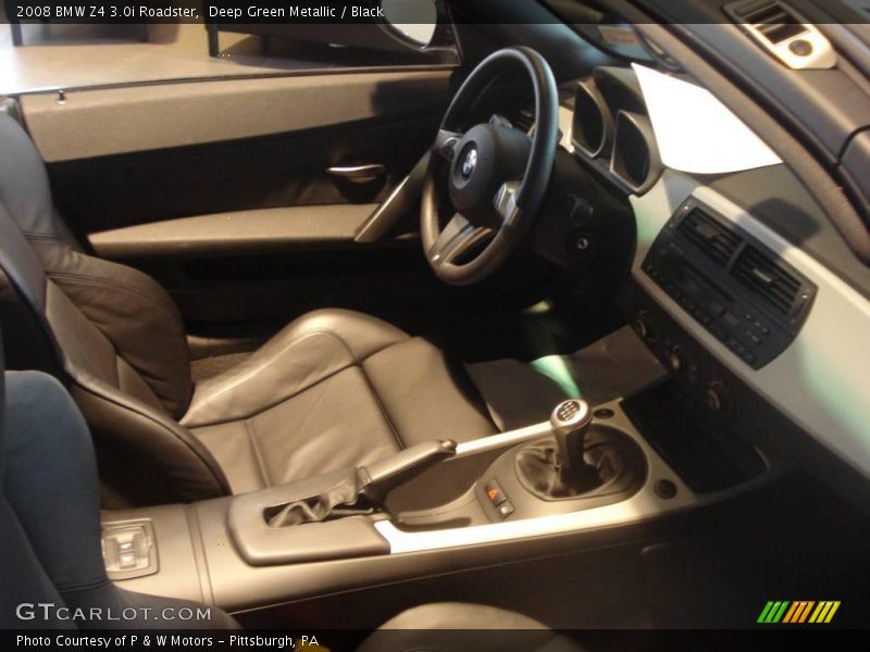 Deep Green Metallic / Black 2008 BMW Z4 3.0i Roadster