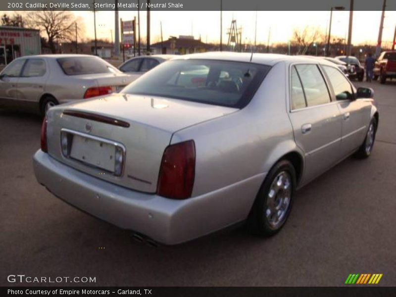 Sterling Metallic / Neutral Shale 2002 Cadillac DeVille Sedan