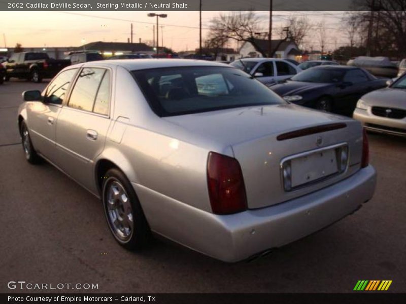 Sterling Metallic / Neutral Shale 2002 Cadillac DeVille Sedan